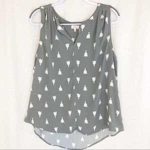 Pixley Tulip Print Top. XL.